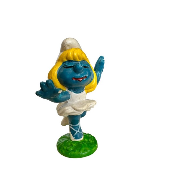 The Smurfs Vintage Smurfette Ballerina Figurine - Picture 3 of 7